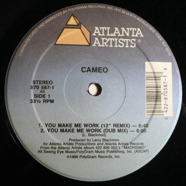 Cameo – You Make Me Work