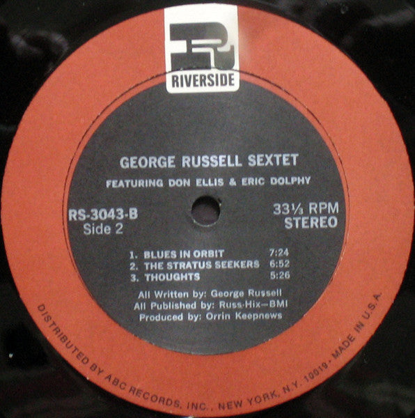 George Russell Sextet Featuring Don Ellis & Eric Dolphy – 1 2 3 4 5 6extet