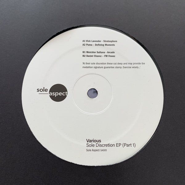 Sole Discretion EP (Part 1)