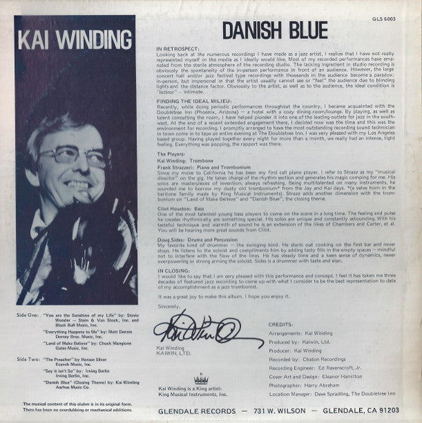 Kai Winding – Danish Blue