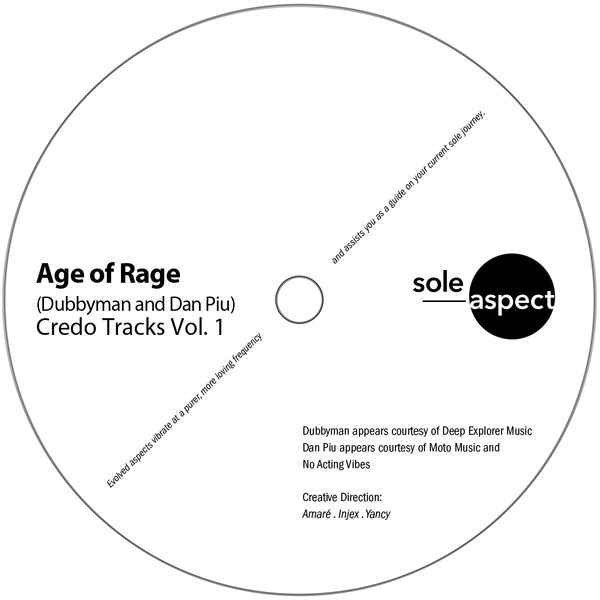 AGE OF RAGE (Dan Piu & Dubbyman) – Credo Tracks Vol. 1 EP