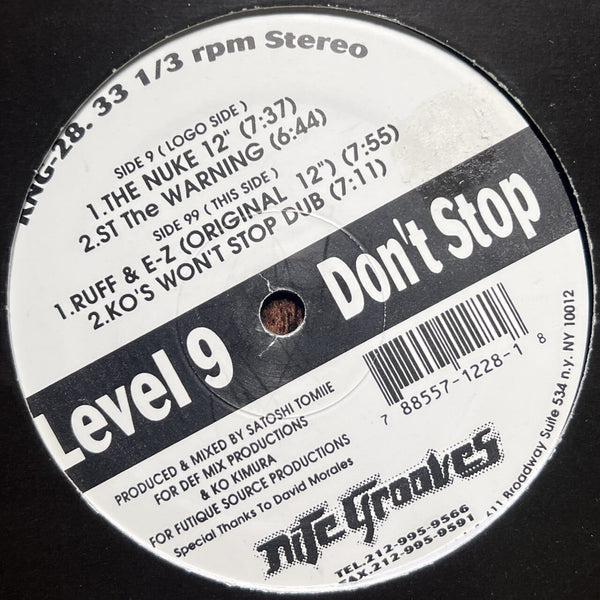 Level 9 – Don't Stop