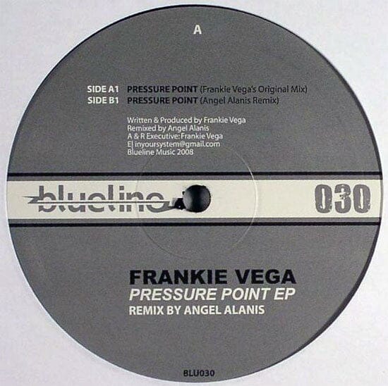 Frankie Vega – Pressure Point EP New Command Center Records
