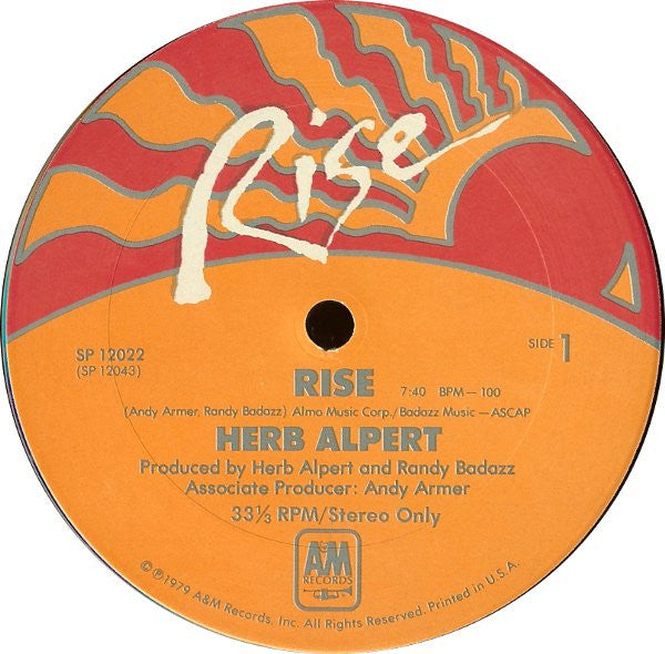 Herb Alpert – Rise