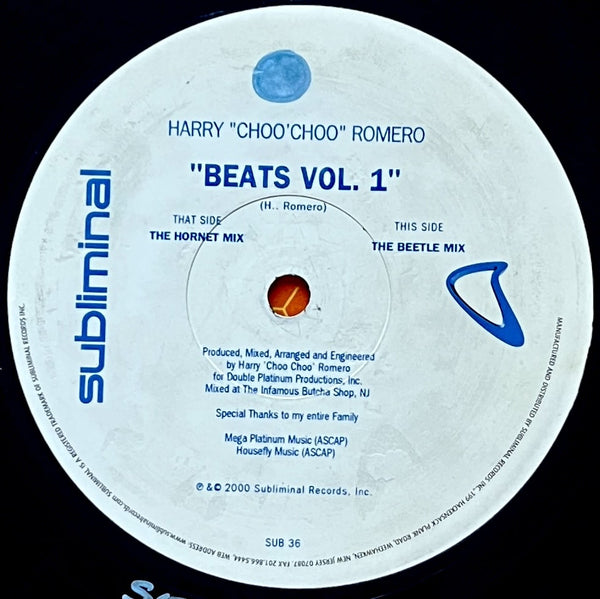 Harry "Choo Choo" Romero – Beats Vol. 1