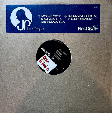 Julius Papp - Moonflower / Drum De Voodoo (12", Bla)