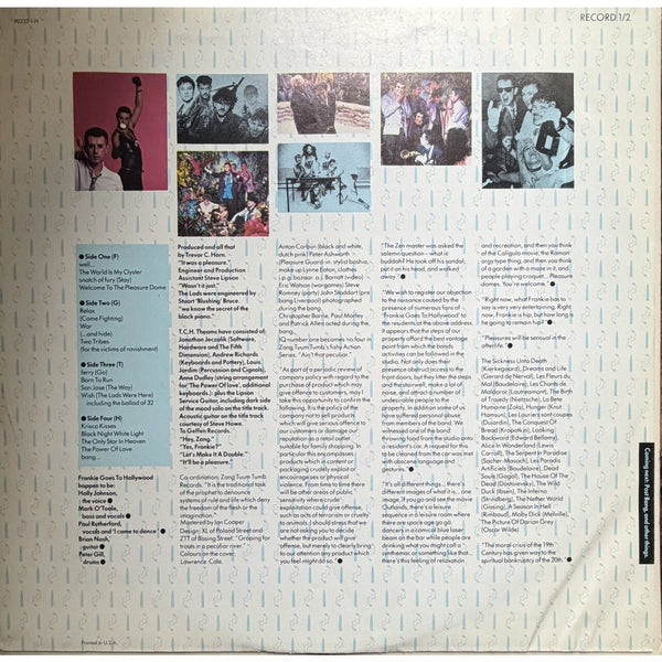 Frankie Goes To Hollywood – Welcome To The Pleasuredome