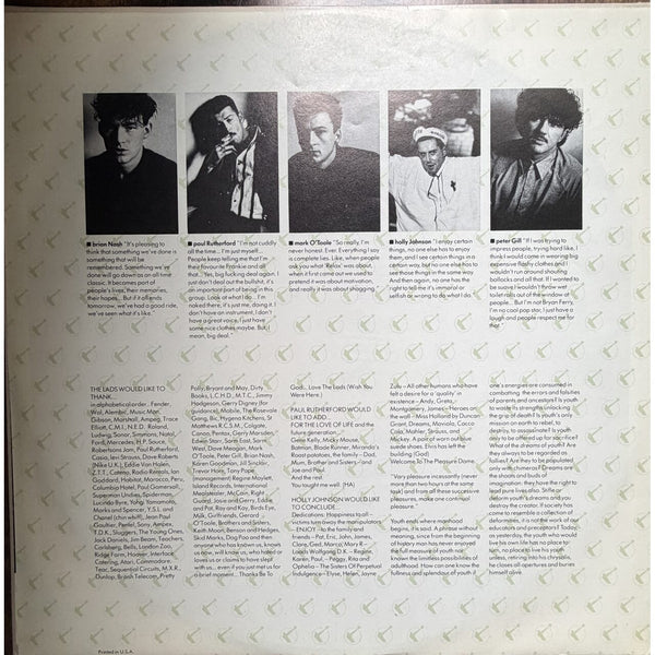 Frankie Goes To Hollywood – Welcome To The Pleasuredome