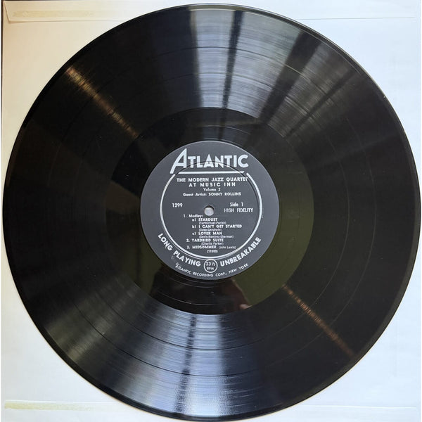 The Modern Jazz Quartet Guest Artist: Sonny Rollins – The Modern Jazz Quartet At Music Inn — Volume 2