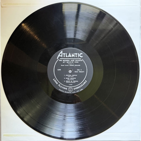 The Modern Jazz Quartet Guest Artist: Sonny Rollins – The Modern Jazz Quartet At Music Inn — Volume 2