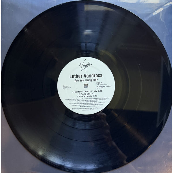 Luther Vandross – Are You Using Me?