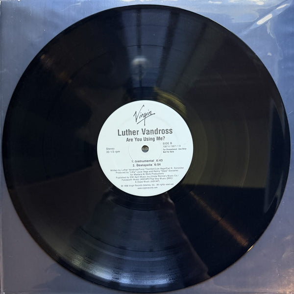 Luther Vandross – Are You Using Me?