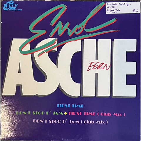 Errol Asche – Don't Stop D' Jam / First Time