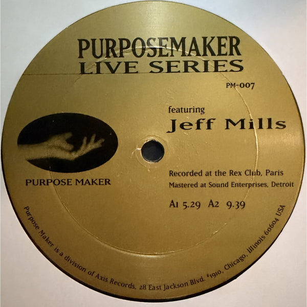 Jeff Mills – Purpose Maker Live Series