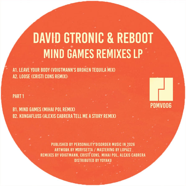 David Gtronic, Reboot – Mind Games Remixes Part 1