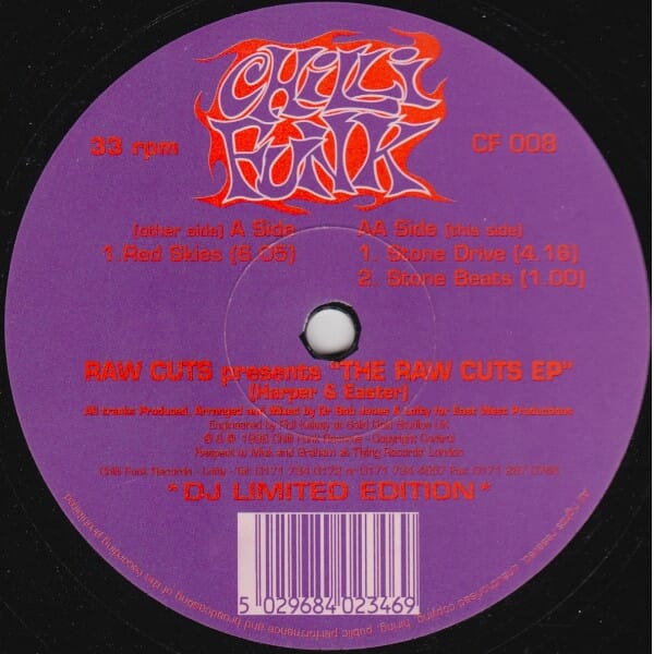 Raw Cuts – The Raw Cuts EP