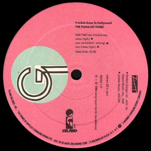 Frankie Goes To Hollywood – Welcome To The Pleasuredome