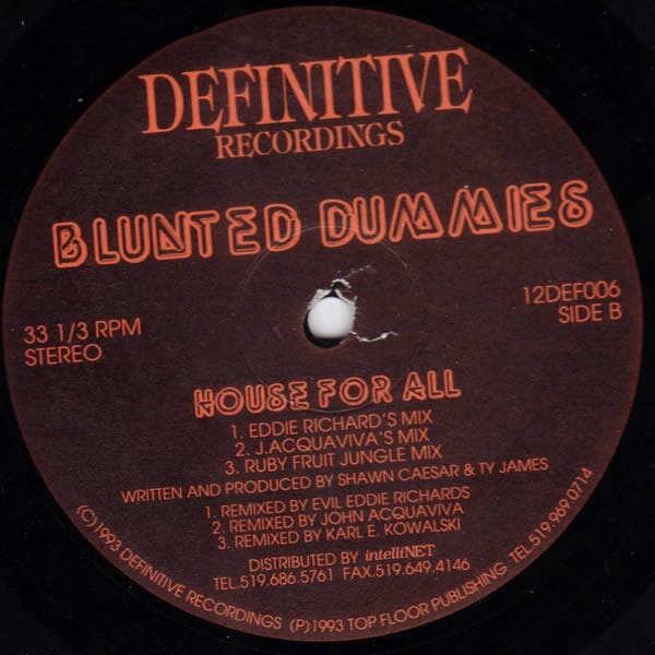 Blunted Dummies – House For All