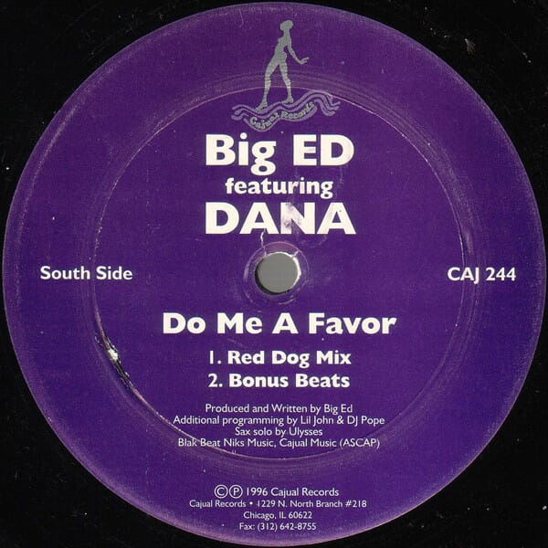 Big Ed Featuring Dana – Do Me A Favor