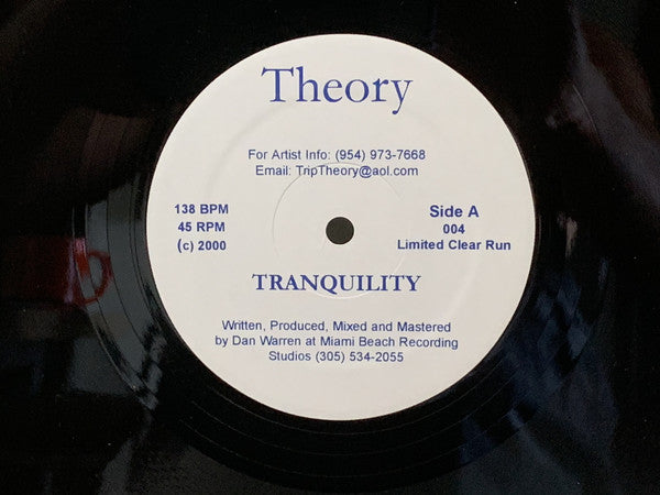 Theory & Dan Warren - Tranquility / Resolution