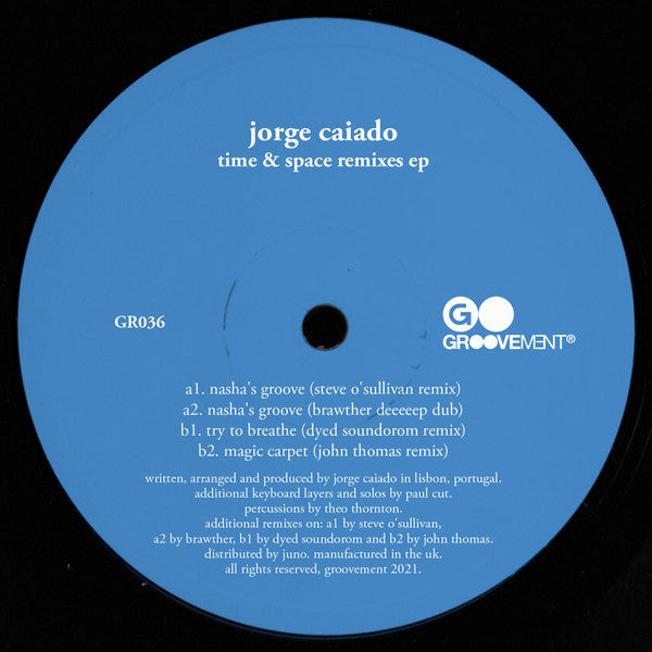 Jorge Caiado ‎– Time & Space Remixes EP
