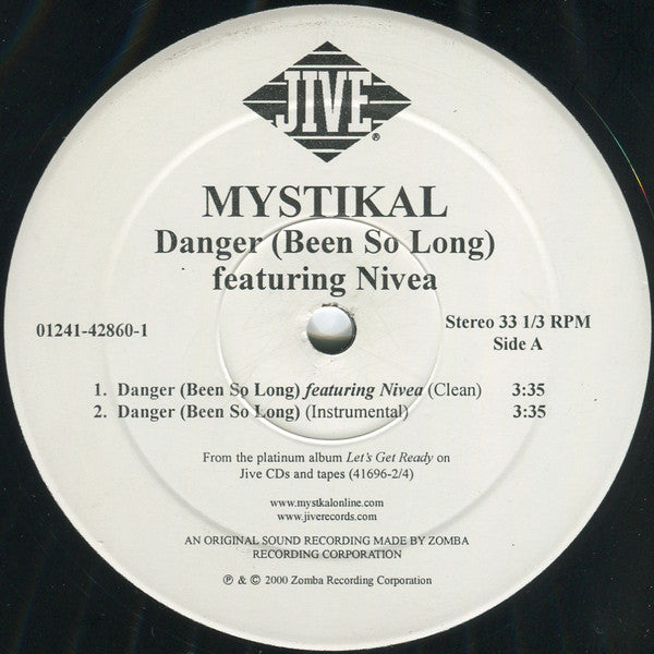 Mystikal Featuring Nivea ‎– Danger (Been So Long)