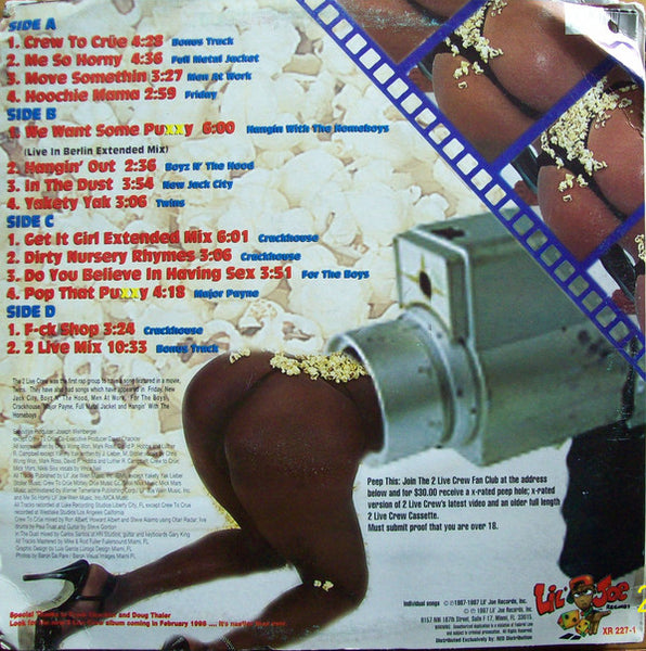The 2 Live Crew ‎– 2 Live Crew Goes To The Movies: A Decade Of Hits
