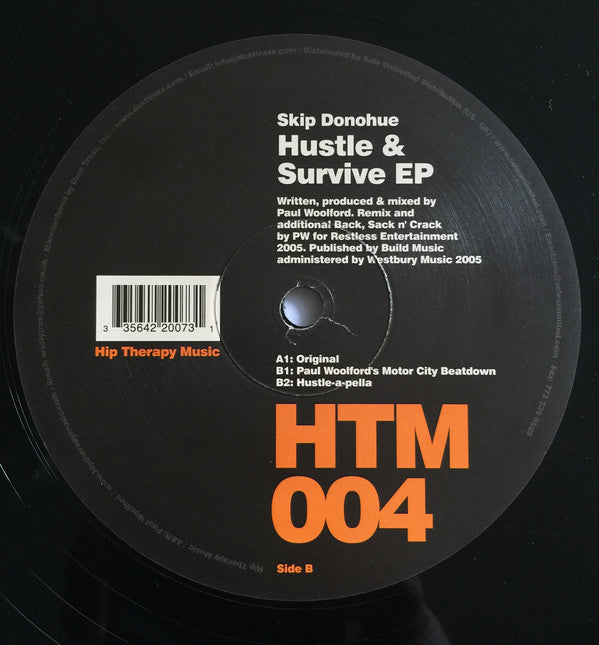 Skip Donohue  ‎– Hustle & Survive EP