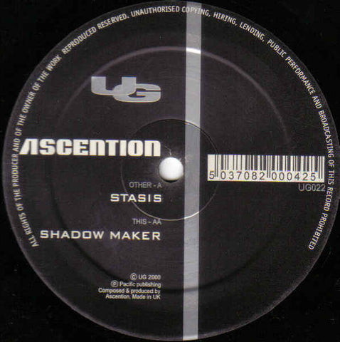 Ascention ‎– Stasis / Shadow Maker