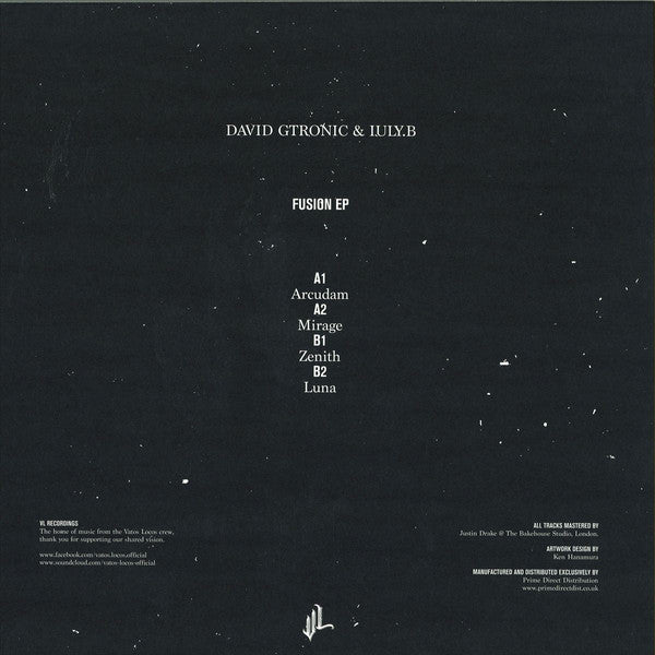 David Gtronic & Iuly.B ‎– Fusion EP